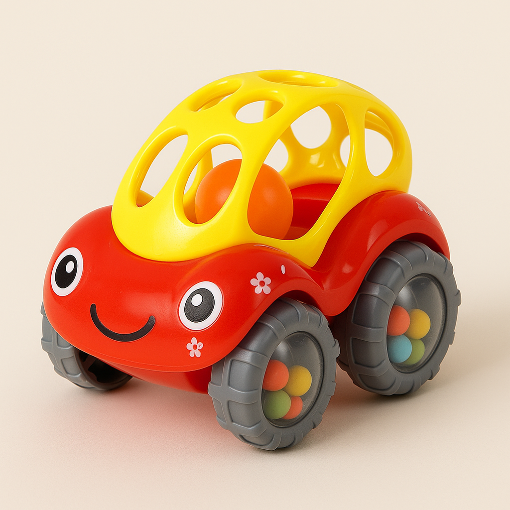 🚗 Inertial Assisted Sliding – Smooth, Long-Lasting Motion No batteries needed — just a gentle push! The Soft Rubber Inertial Car glides farther and longer thanks to its built-in sliding mechanism, making it fun and easy for small hands to play.
